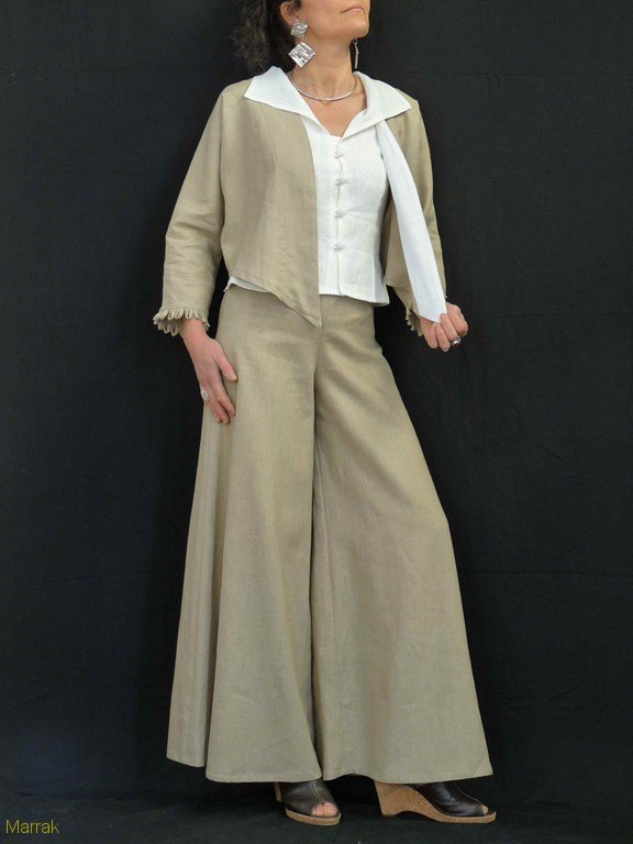 75-Création de vêtements en lin sur mesure Marie LARTHET